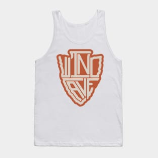 Wind Cave National Park name arrowhead Tank Top